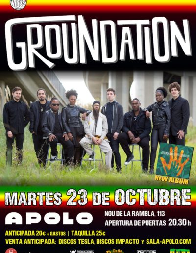 Poster Promo Groundation BCN